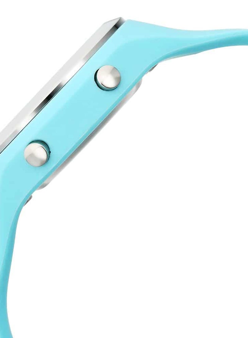 Zoop Unisex Digital Round Shape Silicone Wrist Watch 26024PP03 - 40 Mm - Image 4