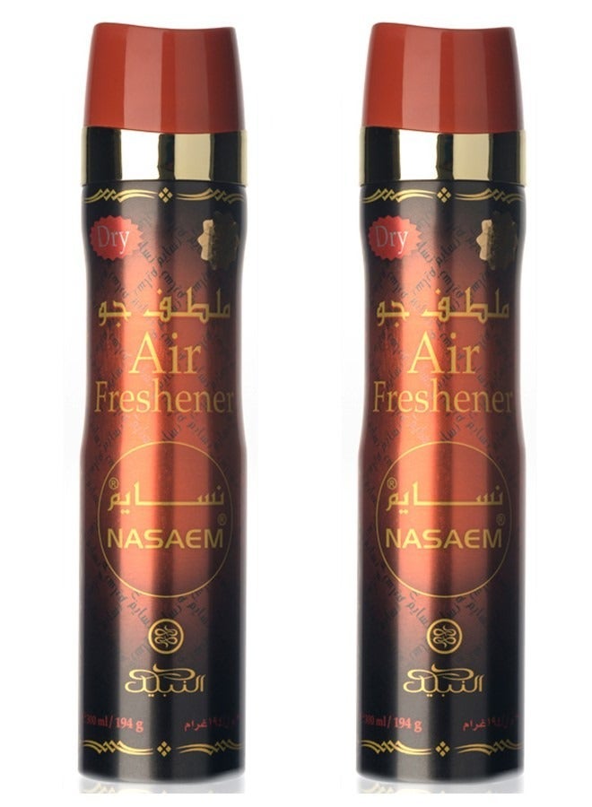 Nabeel Nasaem Luxury Air Freshener 300ML Long-Lasting Arabic Fragrance for Home Office & Car Premium Room Spray for Freshness and Elegance - Image 1