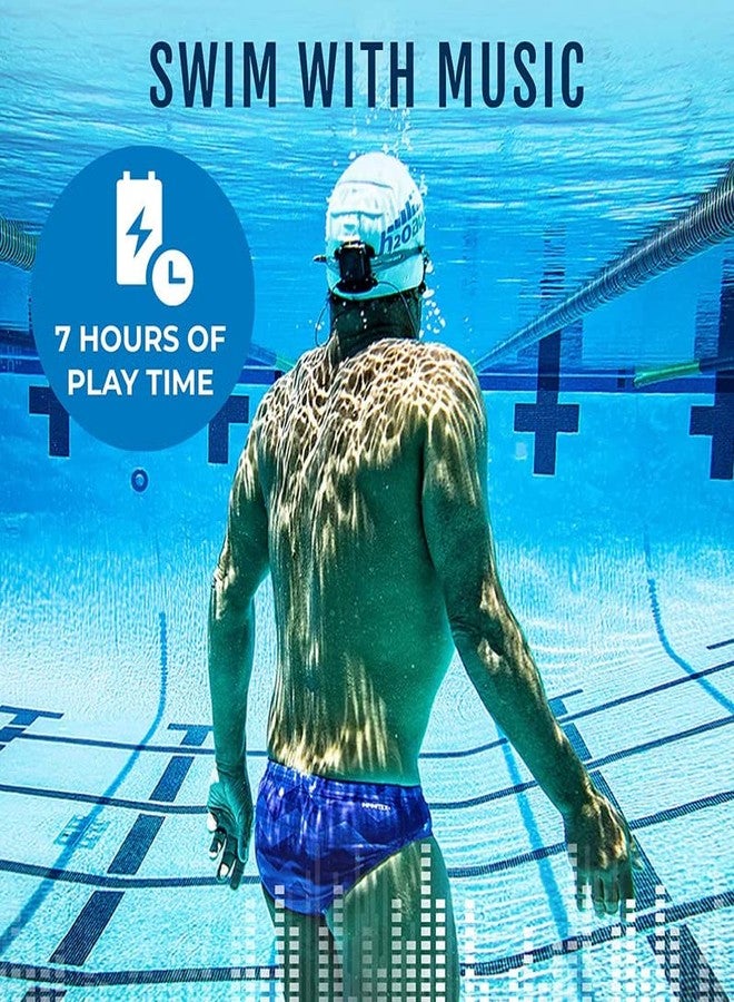 H2O Audio Interval Waterproof Swimming Headphones for Apple Watch - Bluetooth IPX8 Underwater Sports Earbuds with Bass-Amplified Surge S+, 6-Hour Playtime - Image 5