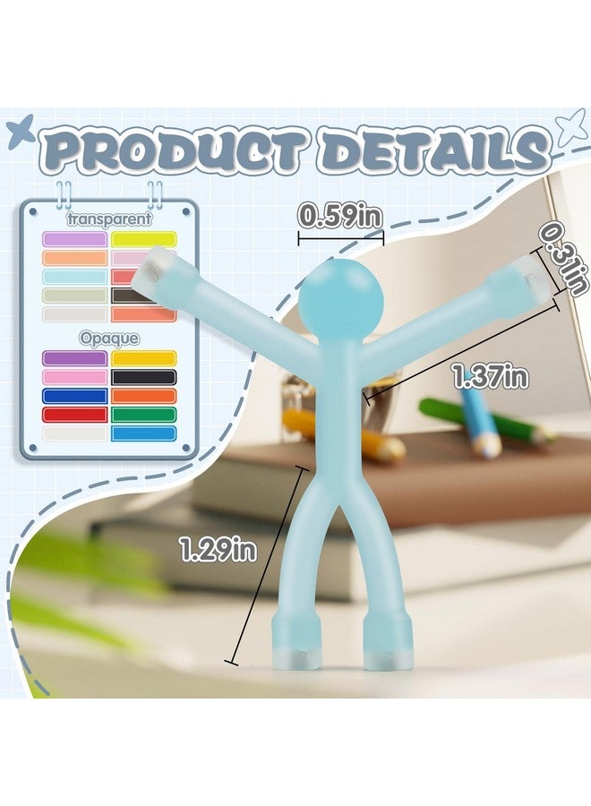Grtard Grtard 20 Pack Magnetic People Figures, Colorful Humanoid Magnetic Men, Fridge Cute Magnet Men, Funny Man Magnet People Guys, Fridge Magnets for Refrigerator, Office, Locker Decor - Image 2