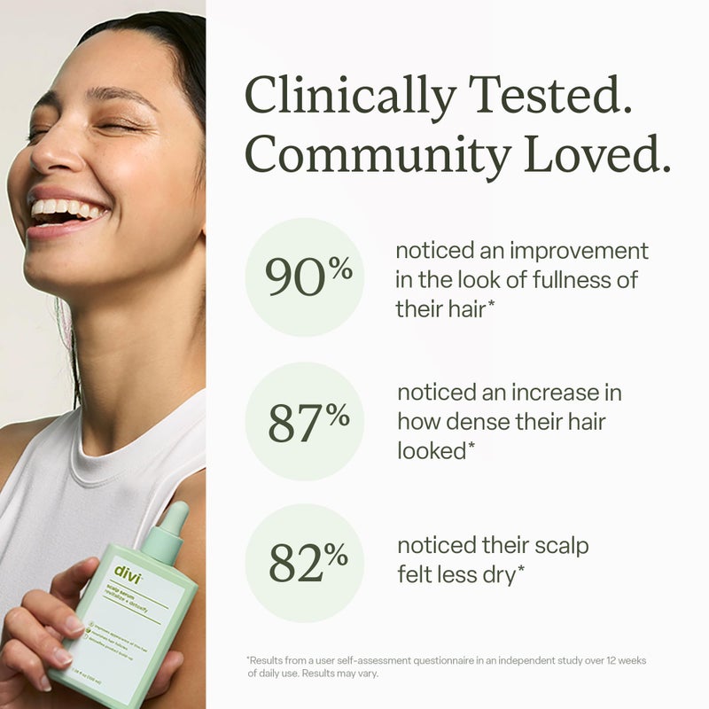 DiVi مصل فروة الرأس من ديفي للنساء والرجال - ينشط فروة رأسك ويوازنها - يحسن مظهر الشعر الخفيف، يغذي فروة الرأس ويساعد في إزالة تراكم المنتجات والزيوت، 30 مل - Image 5
