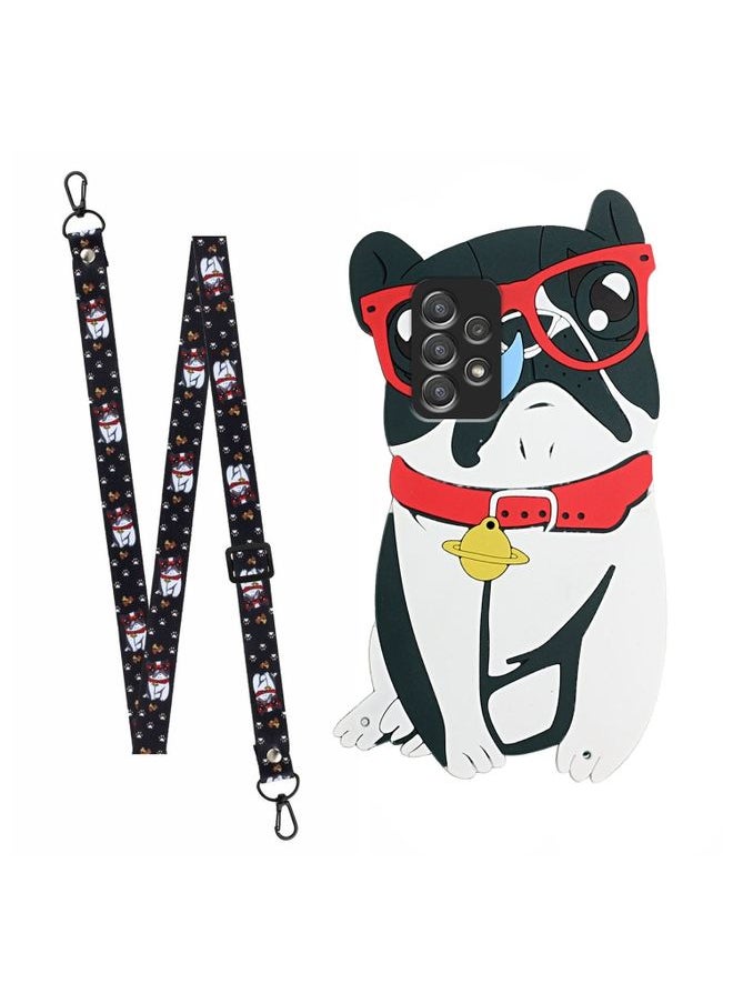 Case Cover For Samsung Galaxy A73 5G Crossbody Cartoon Silicone Phone Case Glasses Dog - pzsku/ZDF9595D199957EC7431AZ/45/_/1712184271/54d86d0a-25ae-4e02-bace-f5e928eb4c98