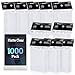 Mlikero 1000 Counts Card Sleeves Matte Clear Card Sleeves Deck Card Protectors Trading Card Sleeve Fit for MTG Baseball Sports Game Cards Matte Clear - Image 3