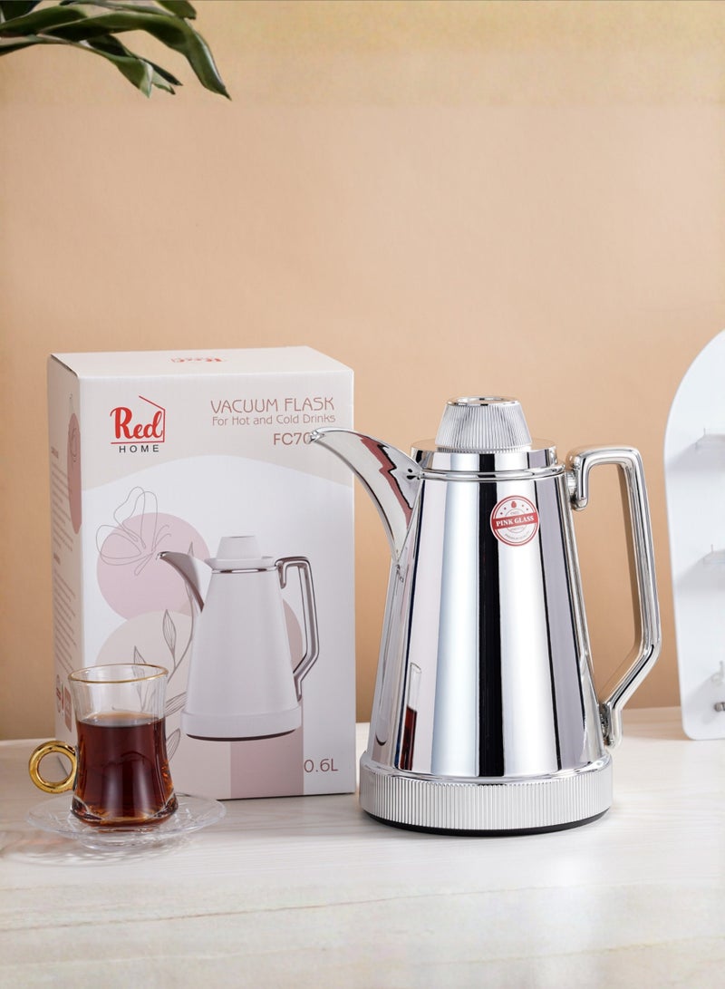 البيت الأحمر طقم ترمس حراري FC7006B، سعة من 1000 مل إلى 600 مل - Image 3
