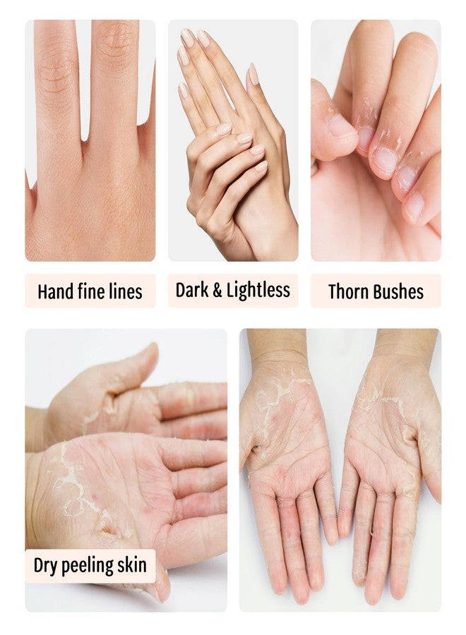 XMXueMei Pairs of 6 Hand Masks Moisturizing Glove,Deep Hydrating Hand Mask Gloves for Dry Hands,Non-Greasy Hand Moisturizer Gloves to Make Hands Soft and Smooth,Spa Set,Hand Care Gifts for Women Set6 - Image 3