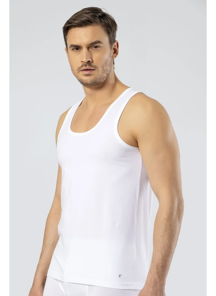 كاشاريل 1301 White Classic Men's Undershirt