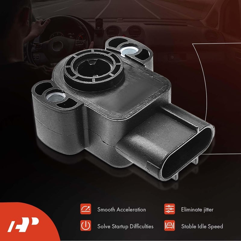 A-Premium TPS Throttle Position Sensor Compatible with Ford F-150 250 350 Expedition Explorer Mustang Ranger E-150 250 350 & Lincoln Aviator Navigator Town Car & Mazda Mercury Grand Marquis - Image 3