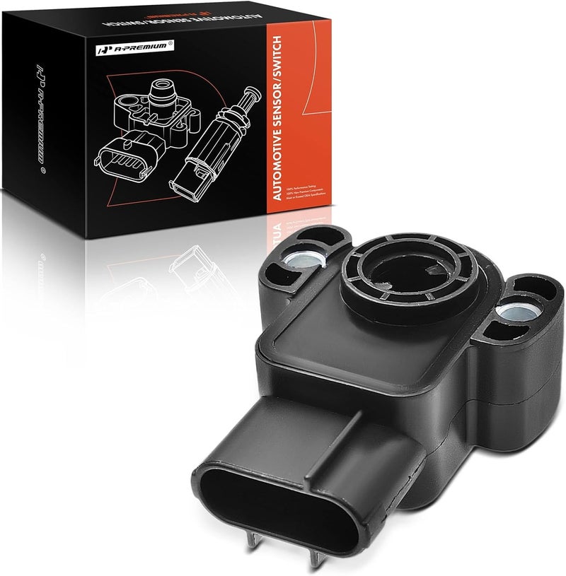 A-Premium TPS Throttle Position Sensor Compatible with Ford F-150 250 350 Expedition Explorer Mustang Ranger E-150 250 350 & Lincoln Aviator Navigator Town Car & Mazda Mercury Grand Marquis - Image 1