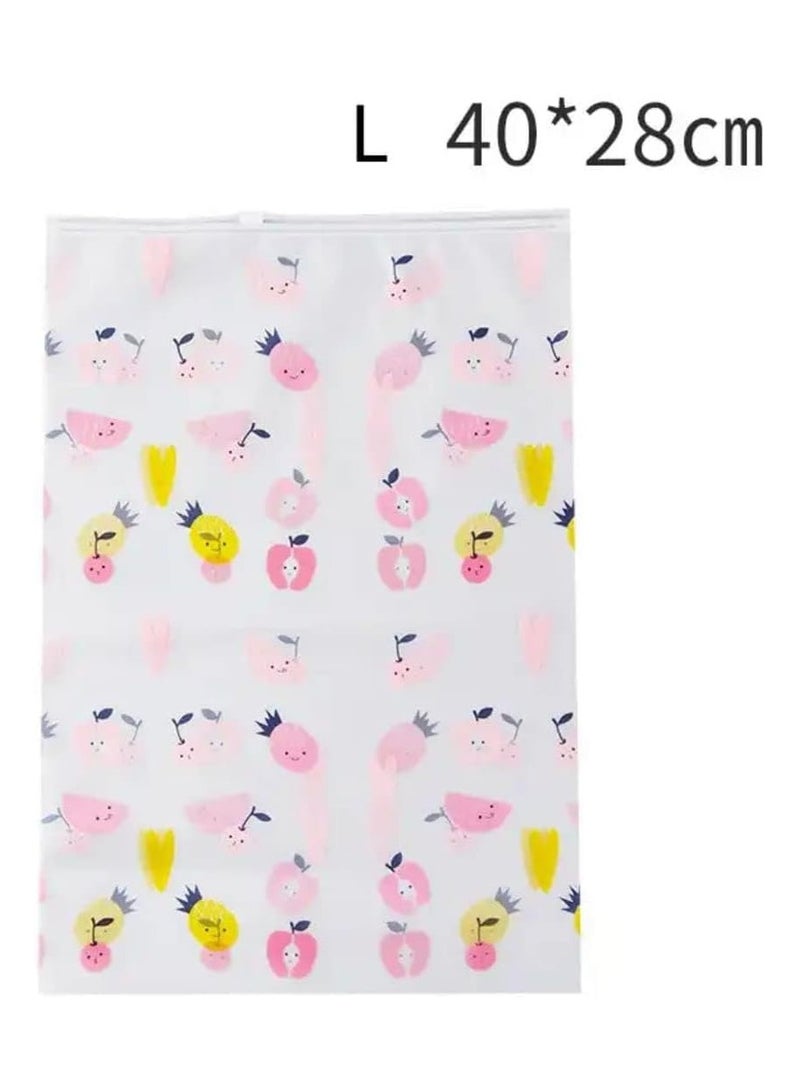 مجموعة حقائب سفر بسحاب مكونة من 4 قطع، منظم تخزين وحقائب سفر، ملابس متسخة، إكسسوارات مكياج، مجوهرات بأحجام مختلفة، حقيبة شفافة محكمة الغلق، حقيبة مقاومة للماء... - Image 2