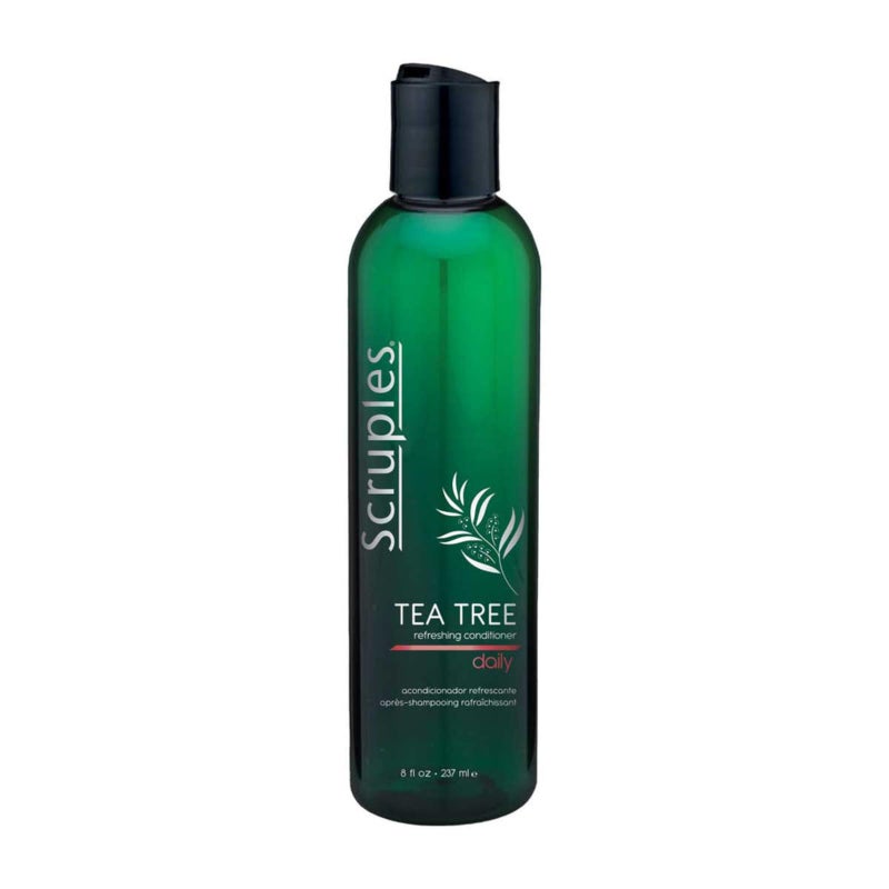 Scruples Tea Tree Conditioner - Refreshing Hair Conditioner with Jojoba Oil & Hydrolyzed Keratin for Frizz Control & Damage Reduction - Improves Shine and Moisturizes Dry, Brittle Hair (8oz) - Image 1