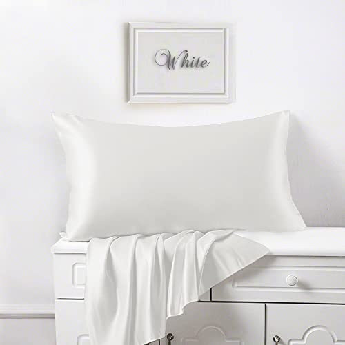 LINENWALAS 100% Cotton Bedsheet for Double Bed Size with 2 Pillow Covers, 400TC Soft Smooth Breathable and Durable Flat Sheets, Hotel Luxury Bed Sheet for Living Room (100x90 inch, White) - Image 2