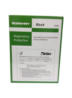 Workman A-29 N95 DUST MASK– Premium Respiratory Protection Against Dust, Smoke, and Fine Particles  - Image 4
