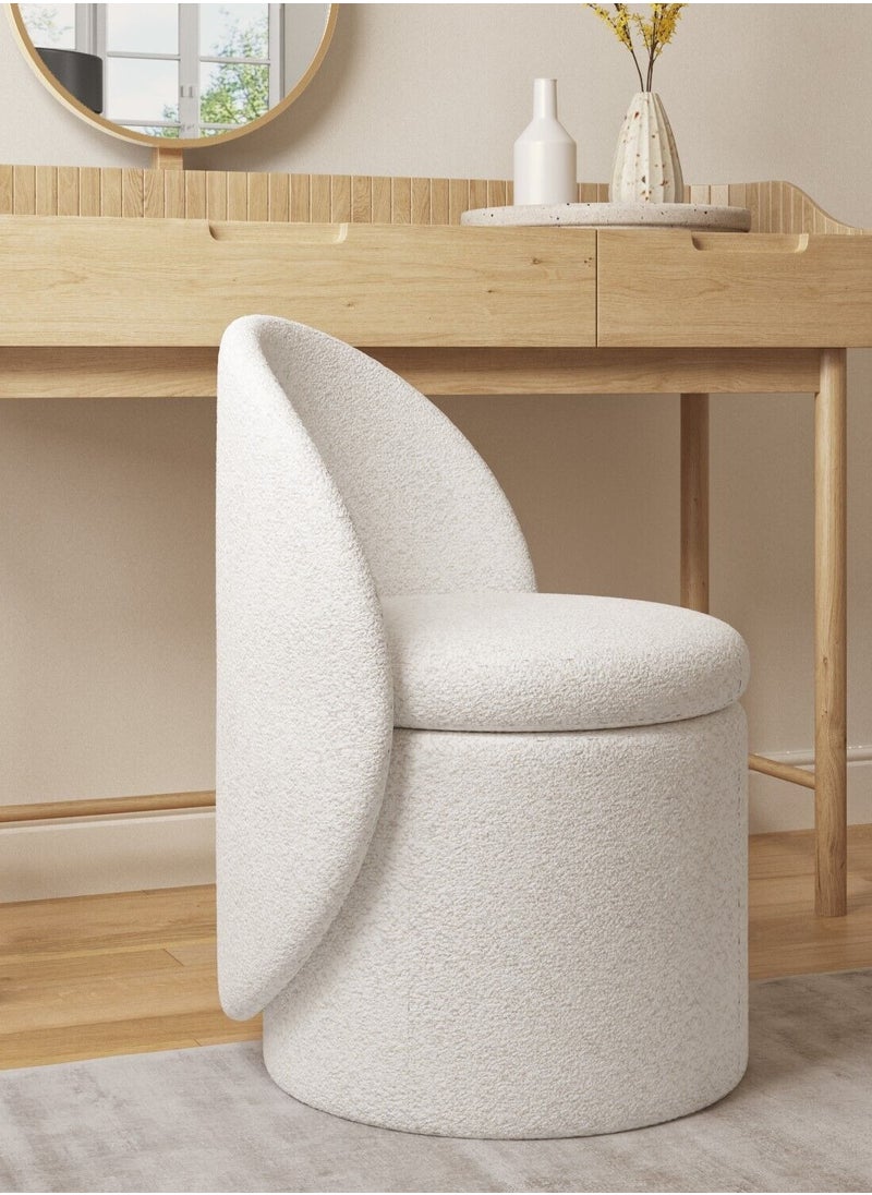 Off-White Boucle Chair with Storage - pzsku/ZDF95FFBBB59DE108C3B1Z/45/_/1708468302/51a7d50c-8bff-4624-9b81-5807377aa785