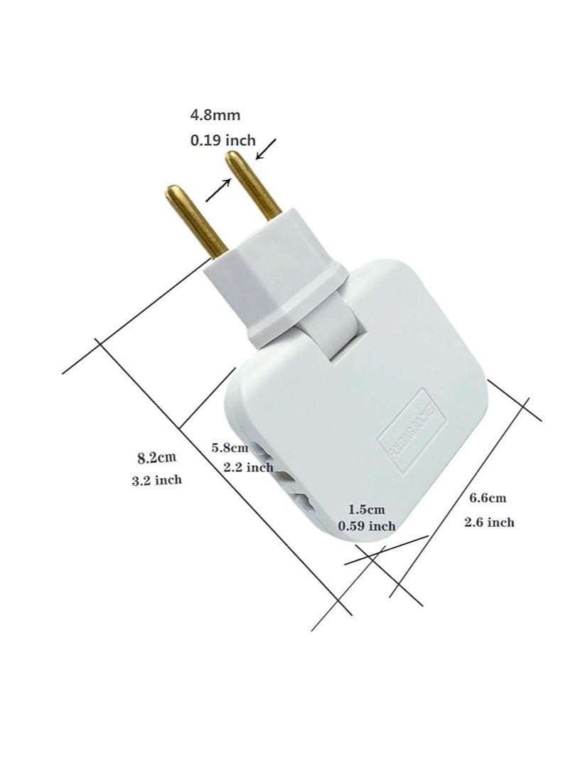 180 Degree Rotating Plug, Multi-switch Plug, Multi-switch Plug, Multi-switch Plug, Multi-colored (1 Piece)