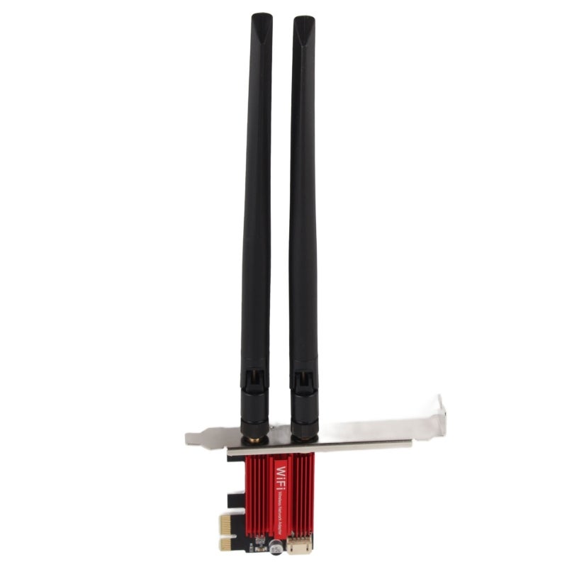 1200Mbps PCle WiFi Card Dual Band 2.4GHz 5GHz Bluetooth 4.0 802.11AC Wireless Network Adapter - Plug and Play PCle x1 for Windows 7 8 10 11 - Image 5
