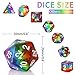HD Polyhedral DND Dice Set RPG Rainbow Dice for Dungeons and DragonsDD Role Playing GameMTGPathfinderTable GameMath Games Dice Set with Dice Pouch - Image 3