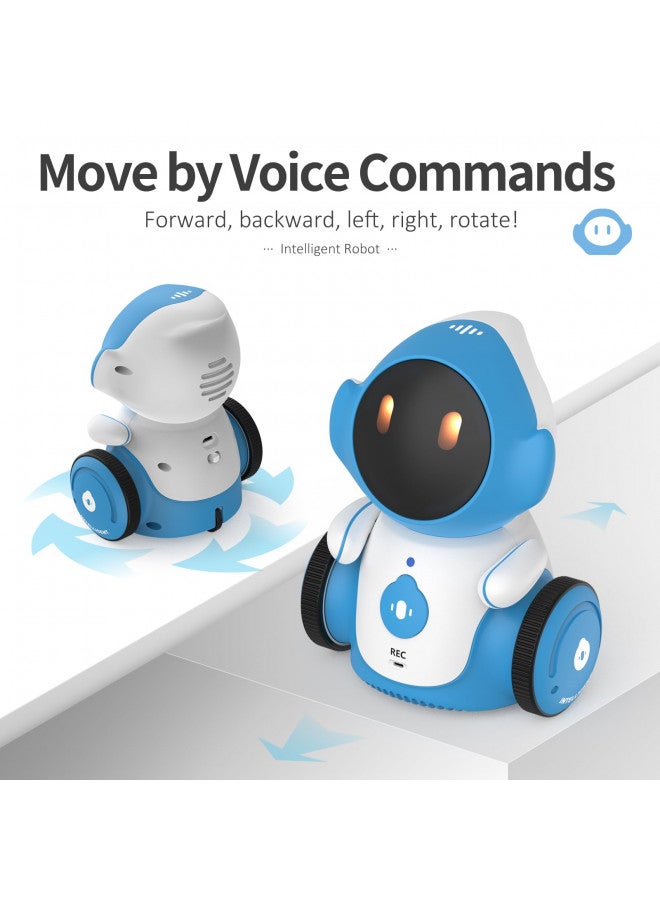 GILOBABY Robot Toys, Rechargeable Smart Talking Robots for Kids, Intelligent Robot with Voice Controlled Touch Sensor, Singing, Dancing, Recording, Repeat, Birthday Gifts for Boys Ages 6+ Years (Blue) - Image 4