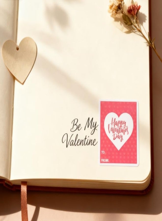 Topabel 90 Pcs to and from Gift Tag Stickers Love Heart Sticker,2 Inch to from Stickers for Valentine's Day Envelopes,Wedding,Crafting,Scrapbooking,Gift,Award Charts - Image 5