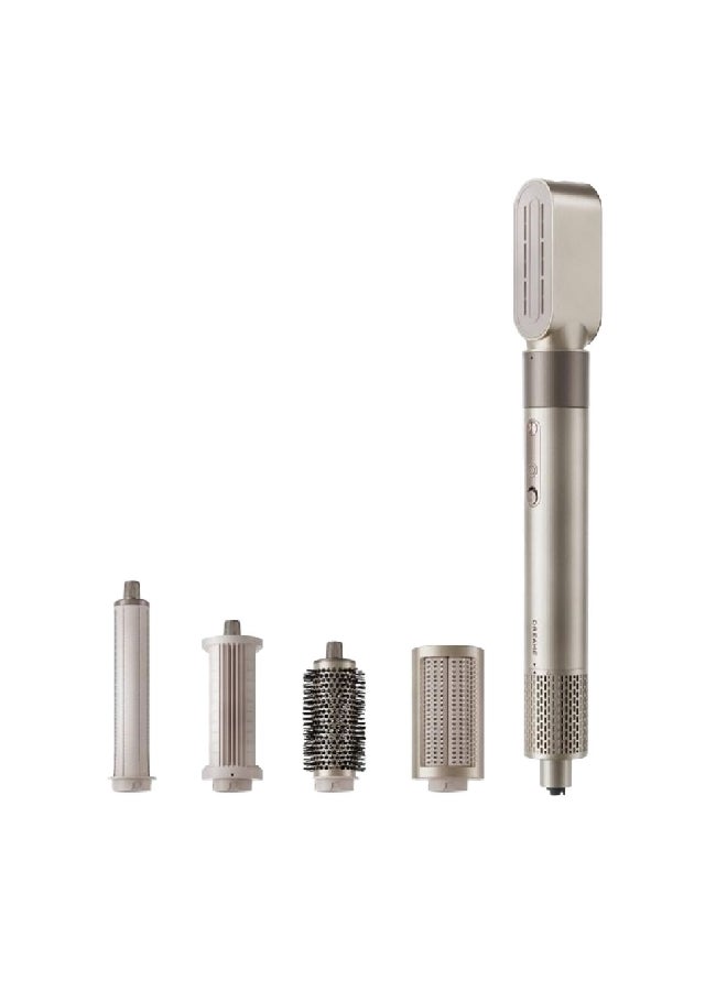 دريم مصفف الشعر 5 في 1 بإعدادات للحرارة قابلة للتعديل مع خاصية التسخين السريع  1200 واط رمادي AMF17A - Image 1