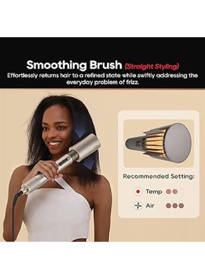 دريم مصفف الشعر 5 في 1 بإعدادات للحرارة قابلة للتعديل مع خاصية التسخين السريع  1200 واط رمادي AMF17A - Image 2