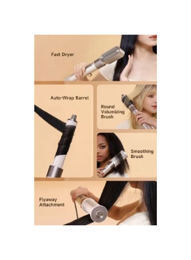 دريم مصفف الشعر 5 في 1 بإعدادات للحرارة قابلة للتعديل مع خاصية التسخين السريع  1200 واط رمادي AMF17A - Image 5