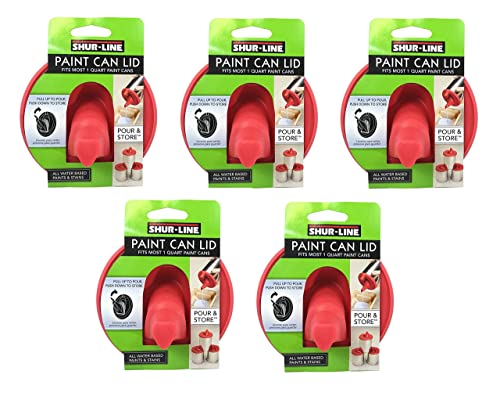 Shur-line 2007064 POUR & STORE PAINT LID QUART 1/EA - Image 1
