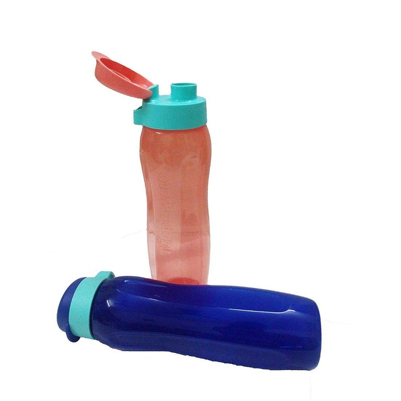 Tupperware Plastic Water Bottle, 750 ml - Set of 2 , Multicolour - Image 5