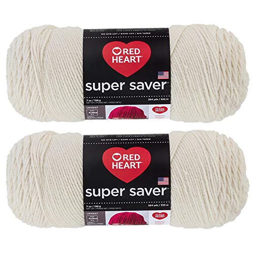 RED HEART Bulk Buy: Red Heart Super Saver (2-pack) (Aran, 7 oz each skein) - Image 2