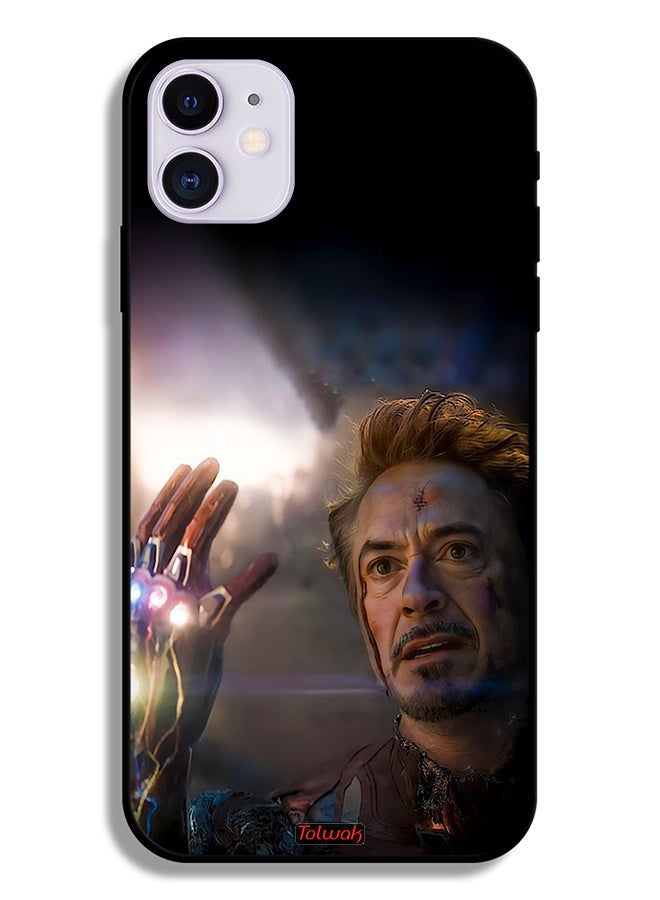 Tolwak Apple iPhone 11 Protective Case I Am Iron Man - Image 2