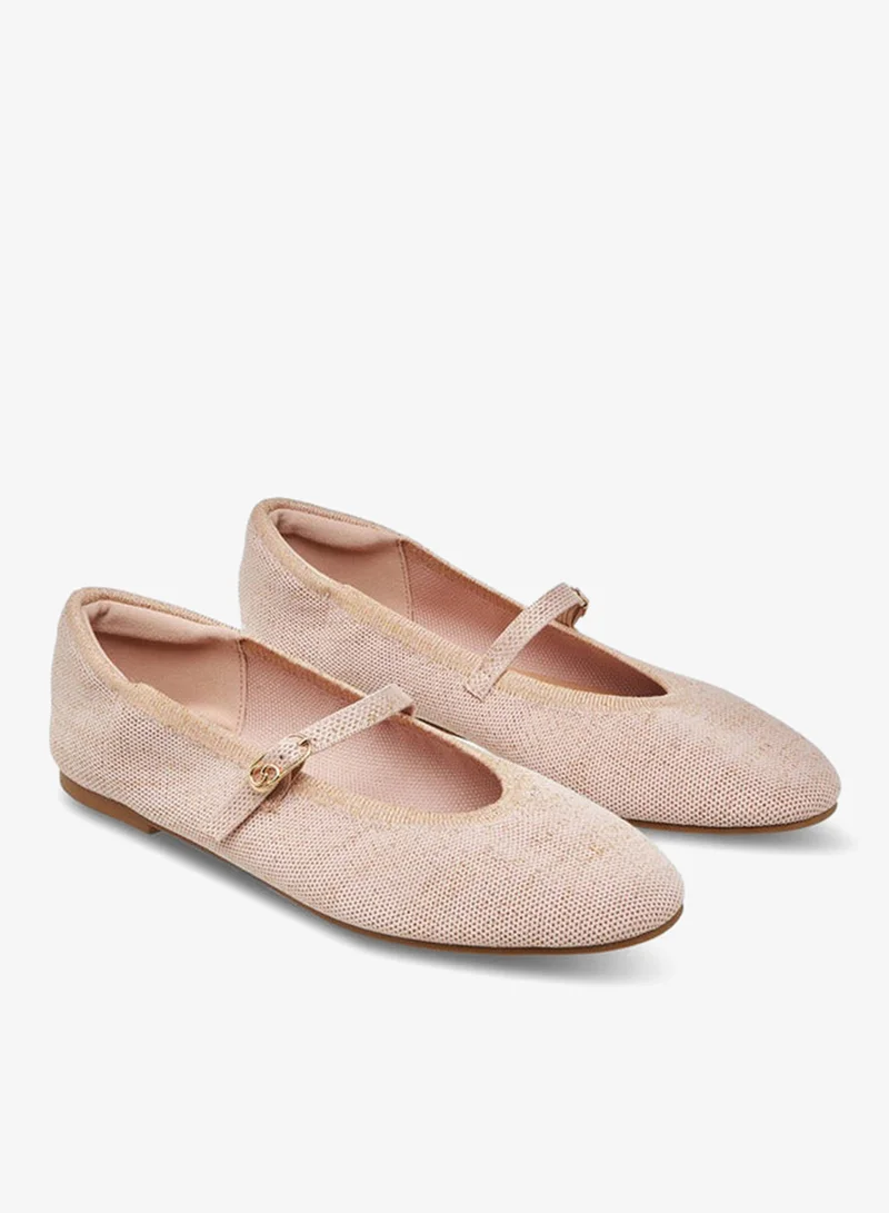 Celeste Women Buckle Ballerina Shoes