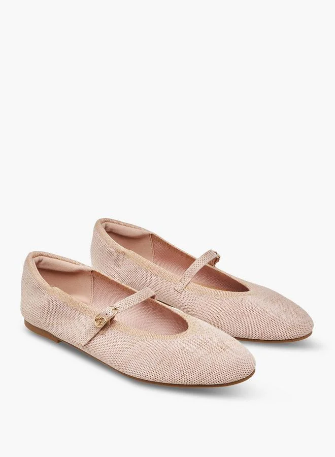 Celeste Women Buckle Ballerina Shoes