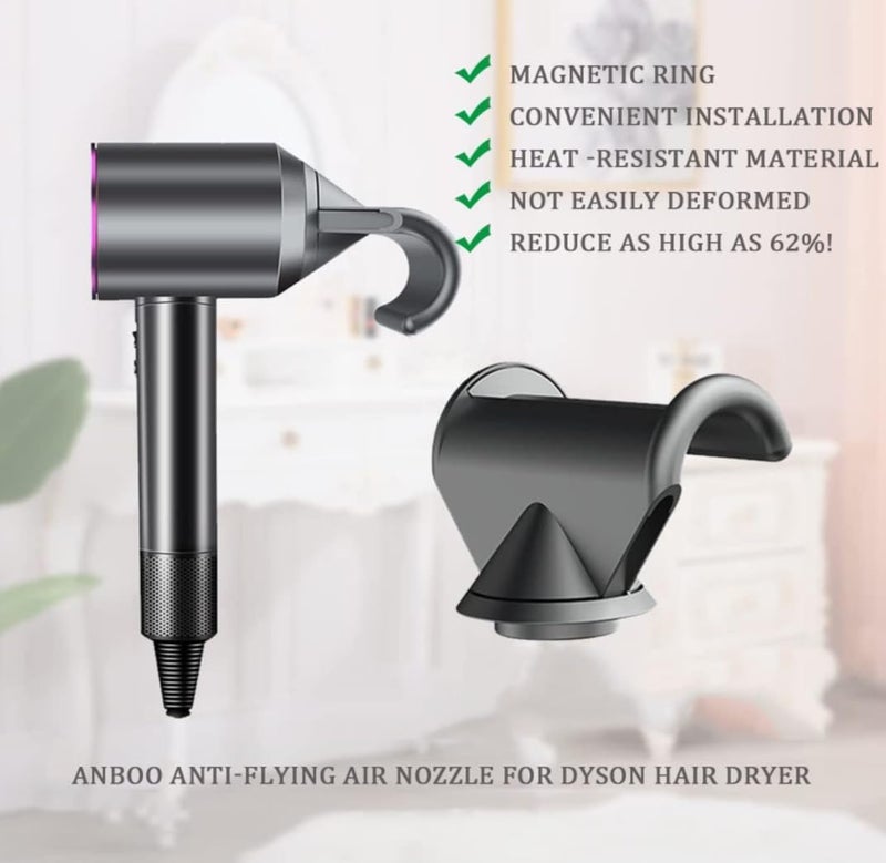 Chuancheng Anti-Flight Flyaway Attachment Nozzle for Dyson Supersonic Hair Dryer HD01 HD02 HD03 HD04 HD08 Tool - Image 4