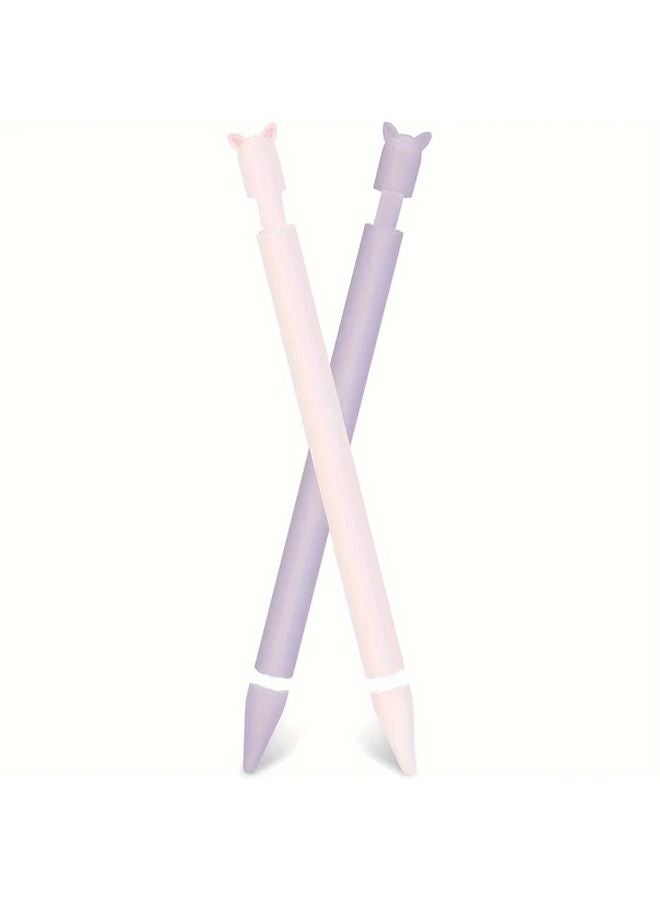Purple Apple Pencil Case With Charging Cap Holder And 2 Nib Covers For iPad Pro - Image 4