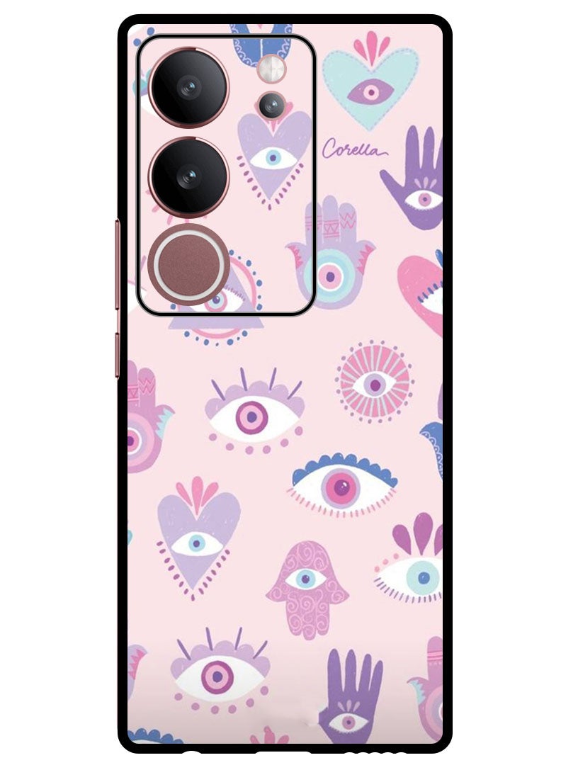 Theodor Protective Case Anti Scratch Shock Proof Bumper Cover For Vivo S17 - S17 Pro Evil Eye (3) - Image 1