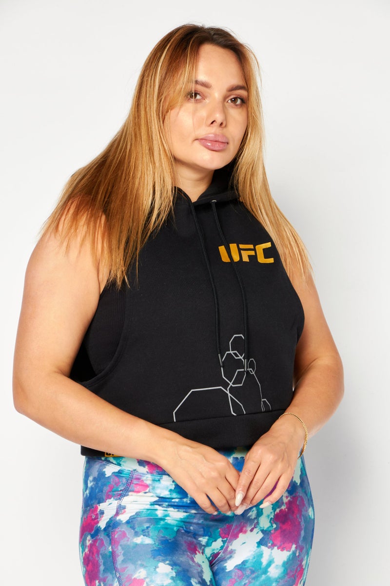 Ufc Women Sportswear Fit Sleeveless Training Top, Black - Image 1