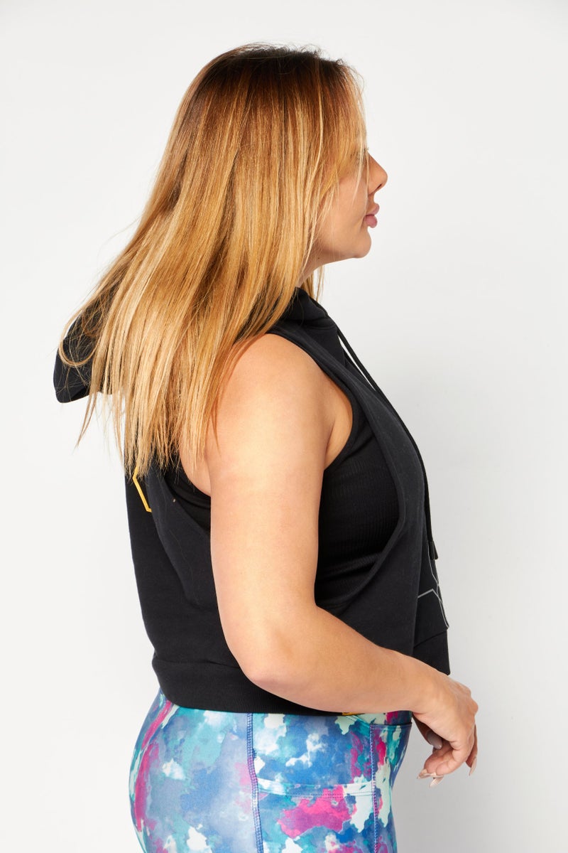 Ufc Women Sportswear Fit Sleeveless Training Top, Black - Image 3