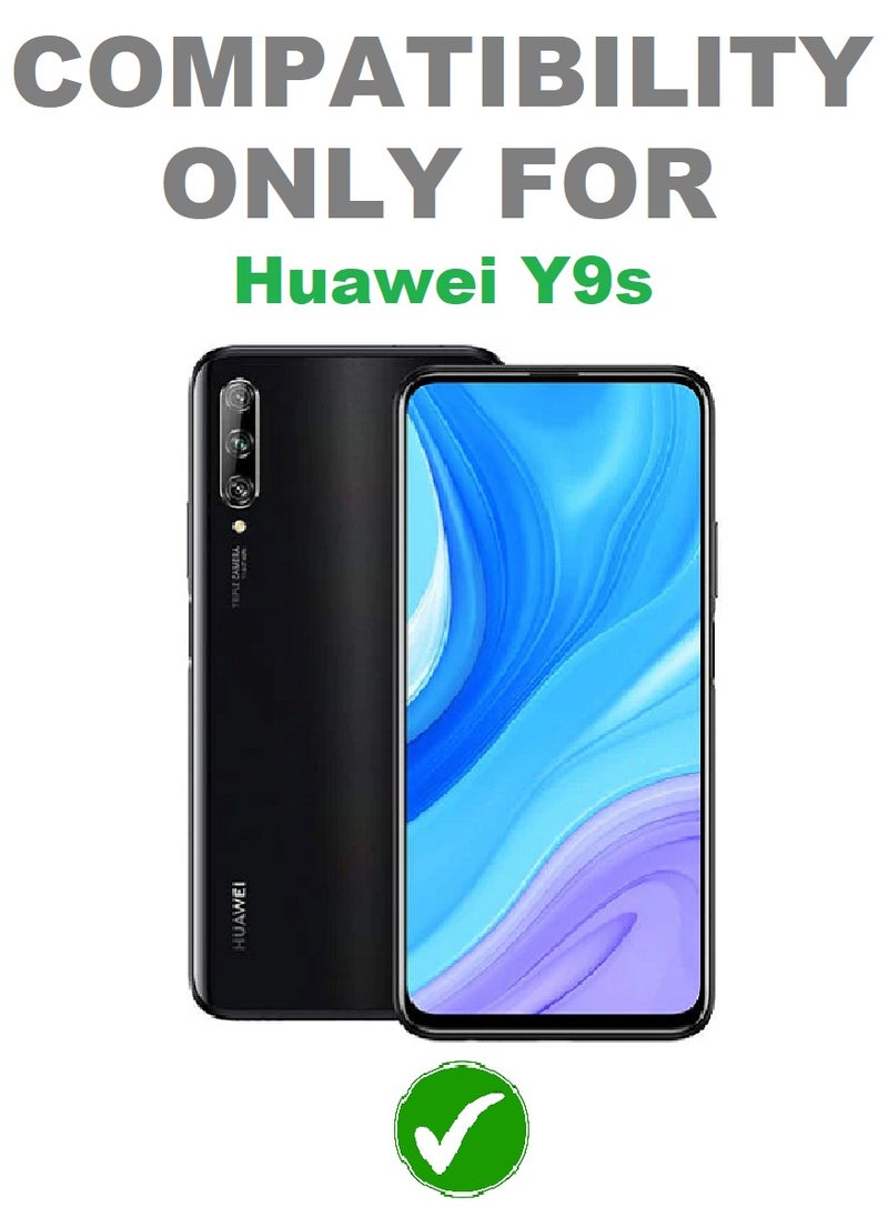 we3 2 Pieces Tempered Glass Screen Protector Anti-Spy Privacy Designed For Huawei Y9s Full Glue Edge to Edge Full Screen Coverage And Bubble Free - Image 3