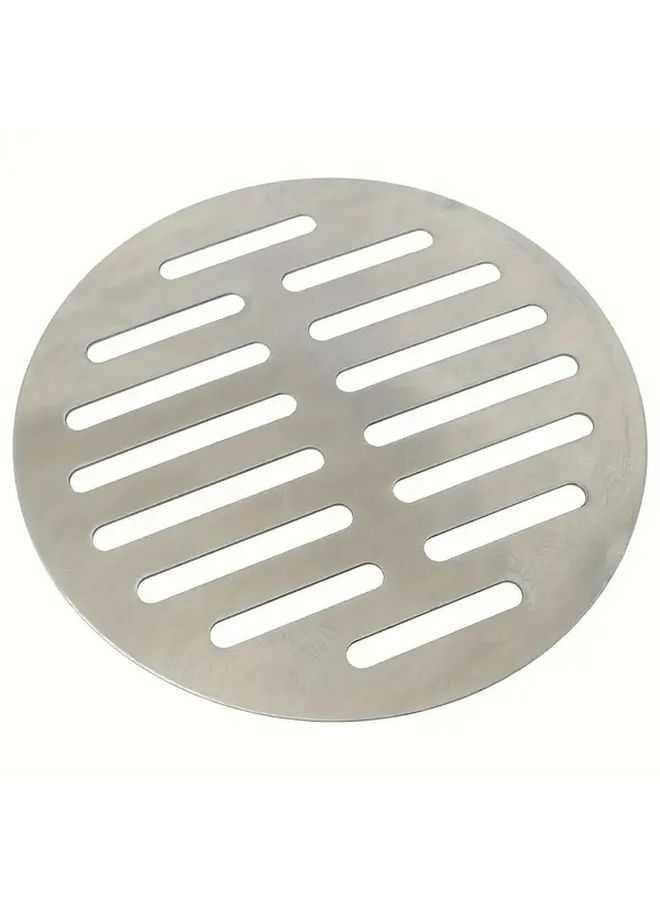 2Pcs Stainless Steel Round Drain Cover 5 Inch for Quick Drain Odor Proof Sewer Sieve - Image 2