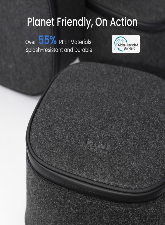 KIWI design P4 Two-Piece Portable Carrying Case Set Compatible with Meta Quest 3/Quest 2/Vision Pro and Touch Controllers Accessories, Mini Travel Case - Image 5