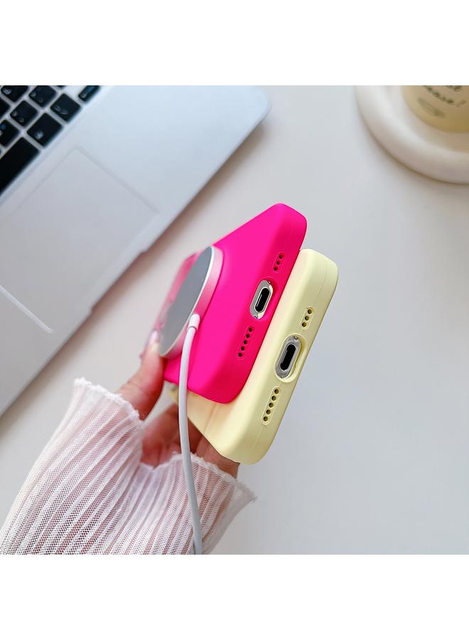 اس-توب جراب لهاتف iPhone 15 Pro Max مع نافذة كبيرة وعدسة زجاجية من الأكريليك وغطاء هاتف من السيليكون MagSafe - Image 5