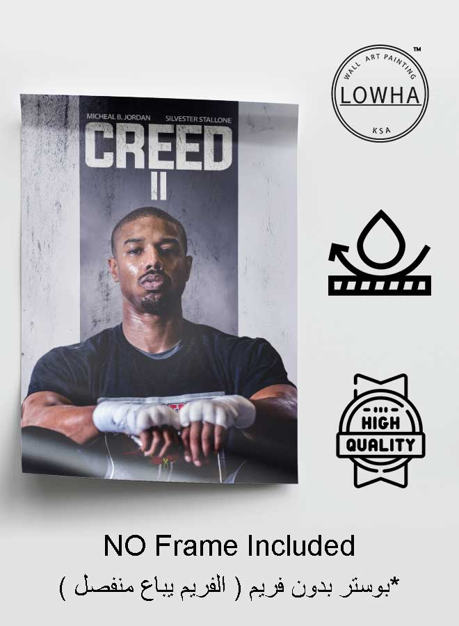 LOWHA Poster Painting Art With Four Separate Pieces Of Double-Sided Stickers Creed Poster For Home Bedroom Living Room And Office Decor  - Image 3