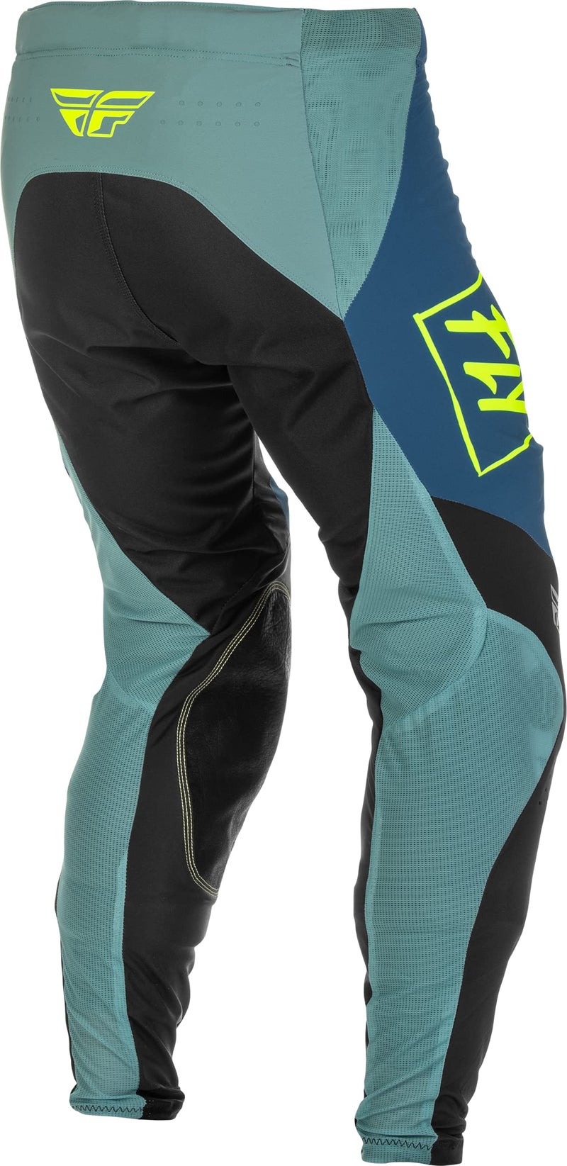 Fly Racing 2022 Adult Lite Pants (Grey/Teal/Hi-Vis, 36) - Image 3