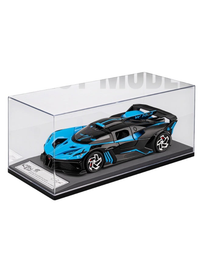 Bugatti High-Detail Alloy Car Model with Realistic Lighting & Sound Effects, 1:32 Scale Die-Cast Vehicle, Collectible Display Model for Adults & Kids - Image 1