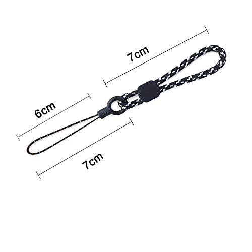 YOUOWO 5 Pack Finger Strap Ring Lanyards,Small Short Lanyard,For Phone Cases Keys USB ID Card Badge Keychain - Image 3