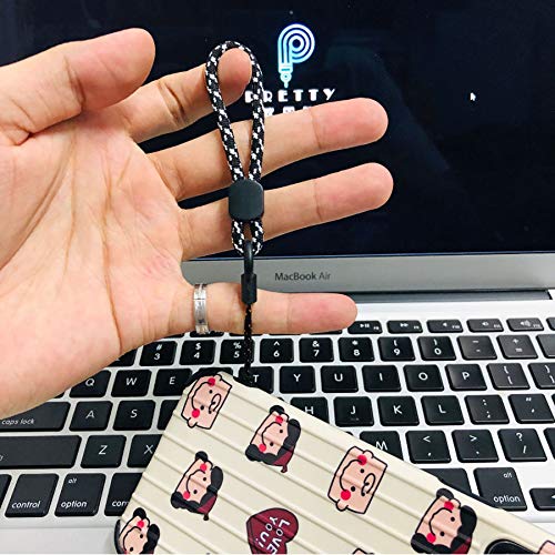 YOUOWO 5 Pack Finger Strap Ring Lanyards,Small Short Lanyard,For Phone Cases Keys USB ID Card Badge Keychain - Image 5