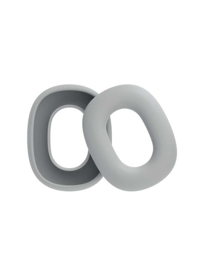 Generic - Digital Computer/bluetooth Headset Case/bluetooth Headset Shell Protective Cover For Airpods Pro-Color:Ear Cap Light Gray-Model:Applicable To Airpods Max - Image 1