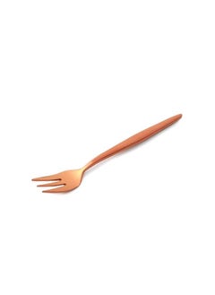 Life Smile 12pcs Cutlery Set, 18/10 Stainless Steel, Flatware Set, 12pcs Cake Fork, Shine Rose Gold, for Home Kitchen, Mirror Polished - Dishwasher Safe  - Image 3