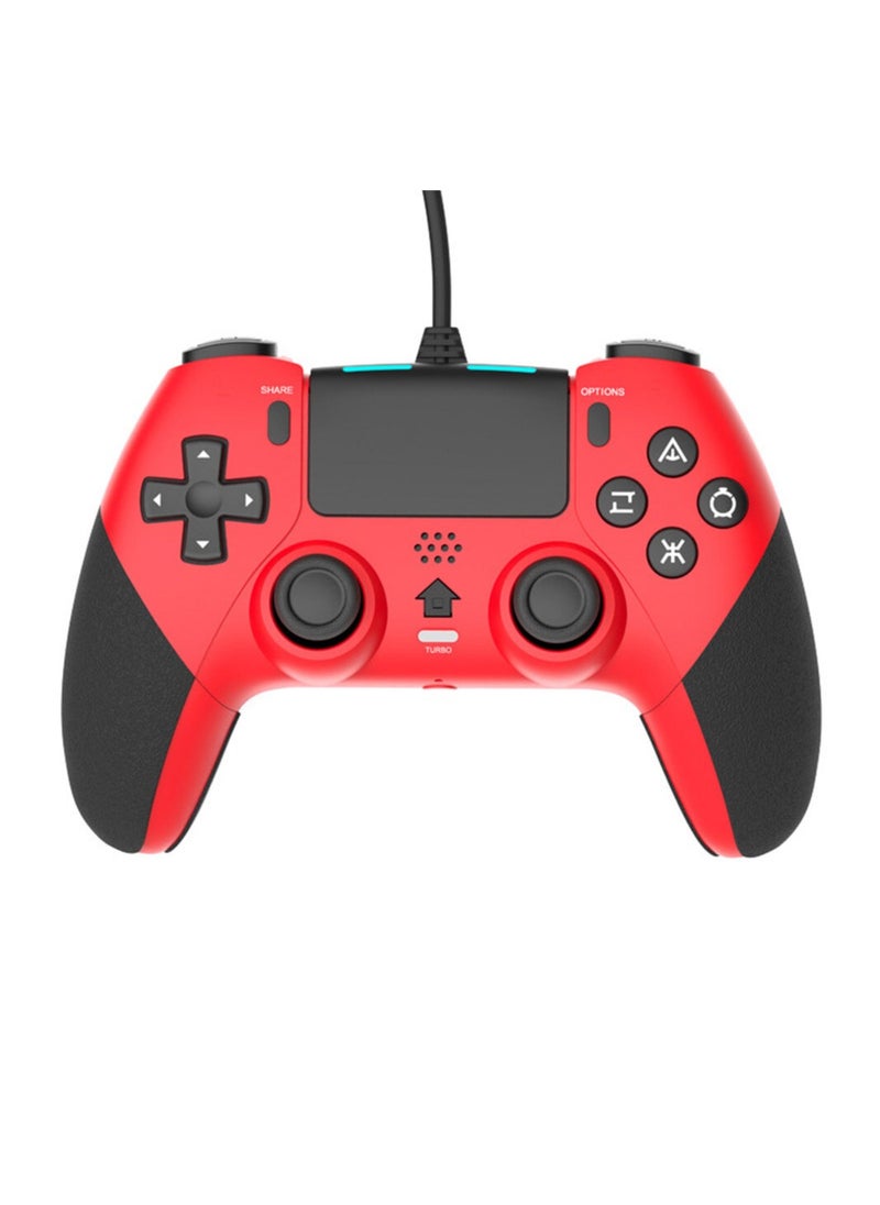 COUGAR PS4 Dualshock Wired Controller For PS4 -PS5 model -red t29