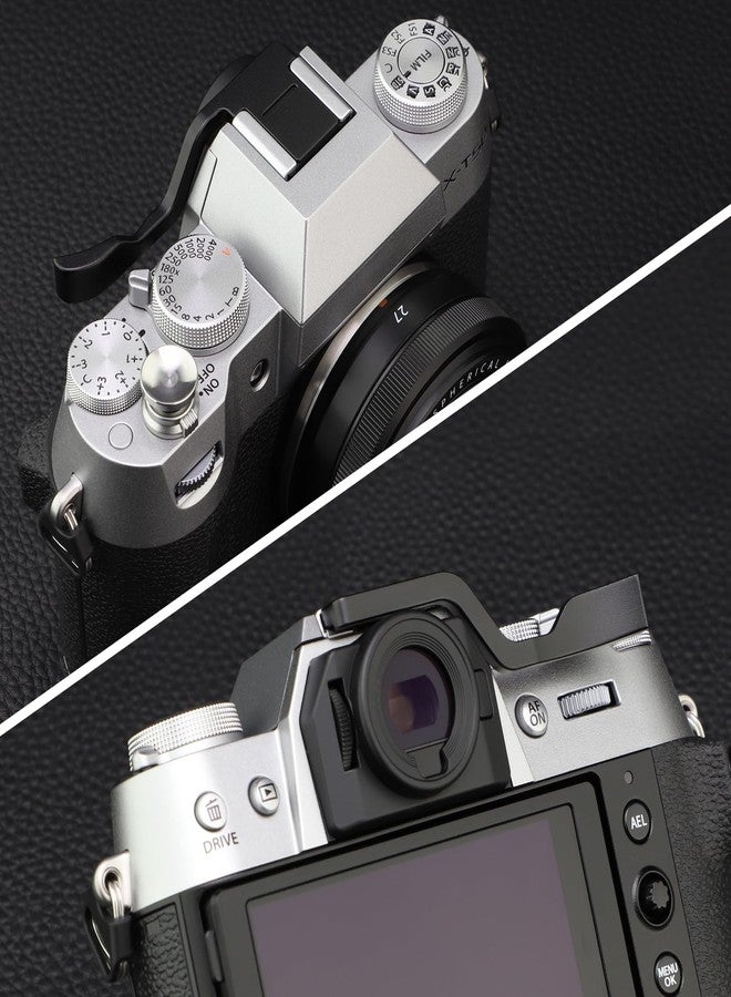 Haoge THB-XT30B Metal Hot Shoe Thumb Up Rest Hand Grip for Fujifilm XT50 Fuji X-T10 X-T20 X-T30 XT10 XT20 XT30 XT30II Camera Black - Image 4