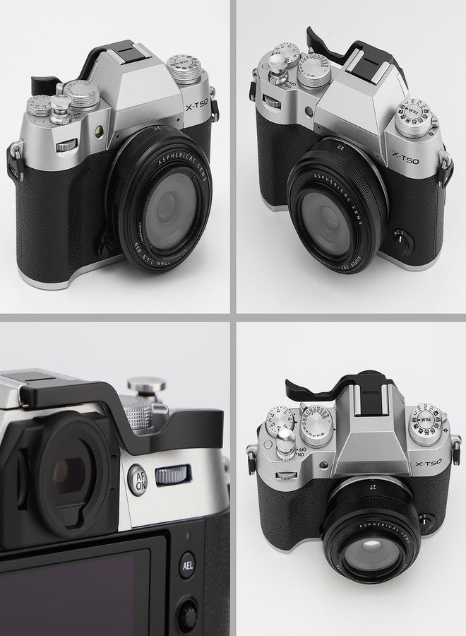 Haoge THB-XT30B Metal Hot Shoe Thumb Up Rest Hand Grip for Fujifilm XT50 Fuji X-T10 X-T20 X-T30 XT10 XT20 XT30 XT30II Camera Black - Image 5